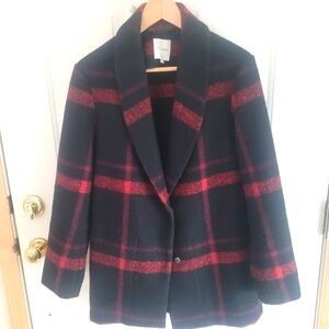 Gentle Fawn buffalo check blazer.